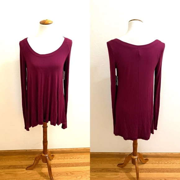 L56. {Free People} Henley top - Picture 2 of 3